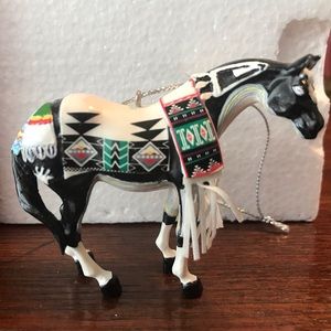 The Trail of Painted Ponies Tewa Horse Ornament